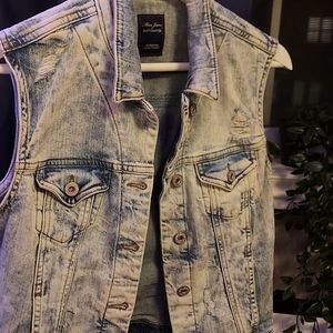 Mavi denim vest